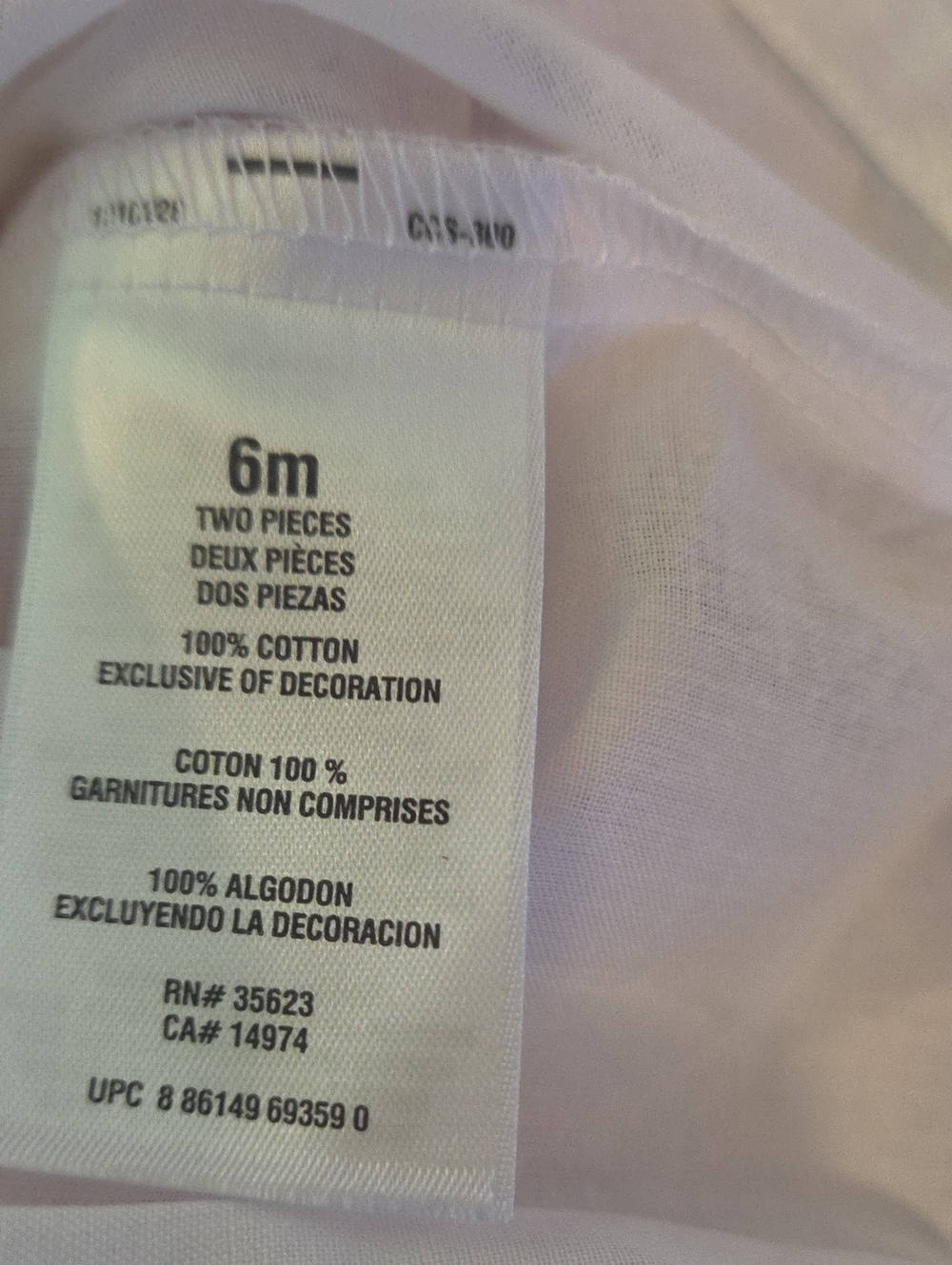 NWT-Carters 2pc 6 Month Outfit - Picture 6 of 6